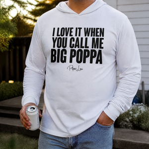 Call Me Big Poppa Hooded Long Sleeve Tee — lifestyle hero
