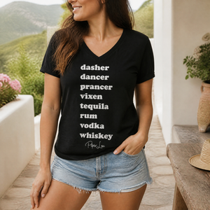 Women's Graphic V-Neck
