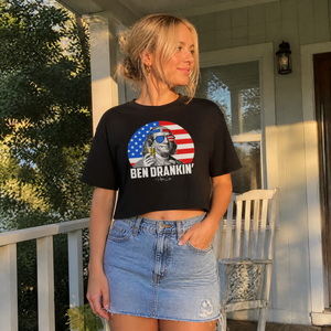Ben Drankin Cropped Boxy Tee — lifestyle hero