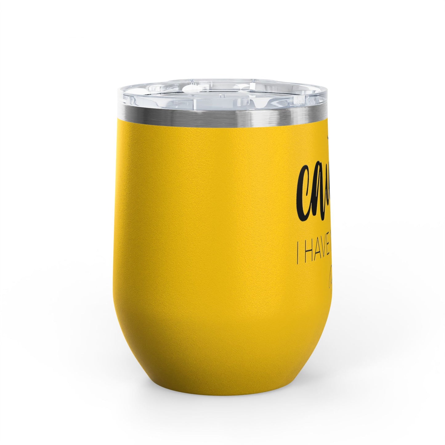 Caution: I Have No Filter 12oz Premium Insulated Tumbler