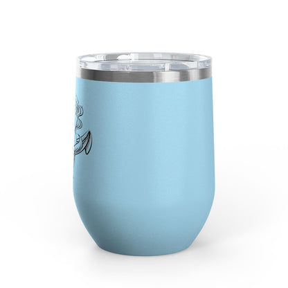 Mermaid Anchor 12oz Premium Insulated Tumbler