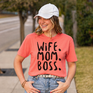 Wife Mom Boss T-Shirt