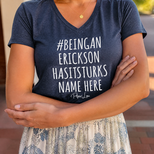 Women's Graphic V-Neck