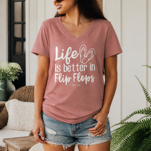 Women's Graphic V-Neck