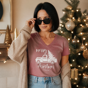 Women's Graphic V-Neck