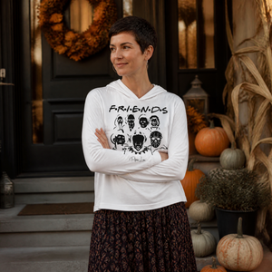Horror Friends Hooded Long Sleeve Tee — lifestyle hero