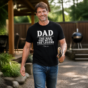 Dad The Man The Myth The Legend Classic Tee — lifestyle hero