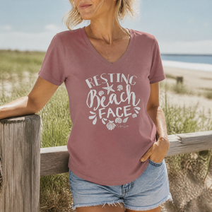 Women's Graphic V-Neck