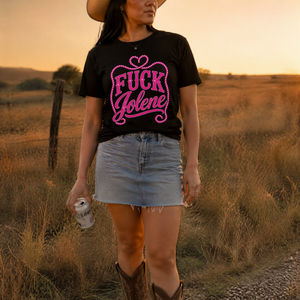 Fuck Jolene Premium Tee — lifestyle hero