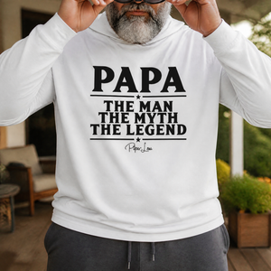 The Man PAPA Hooded Long Sleeve Tee — lifestyle hero