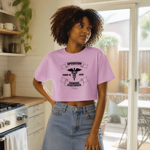 Operation Enduring Clusterfuck Nursing Cropped Boxy Tee — lifestyle hero