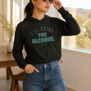 I'll bring the Alcohol Hooded Long Sleeve Tee — lifestyle hero