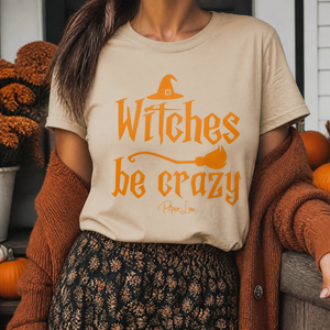 Witches Be Crazy Classic Tee — lifestyle hero