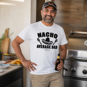 Nacho Average Dad Classic Tee — lifestyle hero