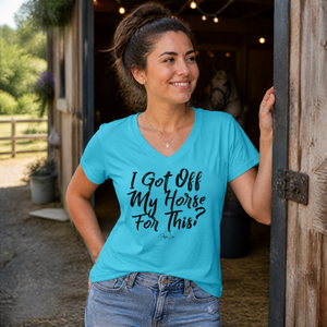 Women's Graphic V-Neck