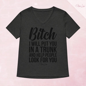 Women's Graphic V-Neck