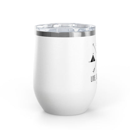 Live Love Camp Symbols 12oz Premium Insulated Tumbler