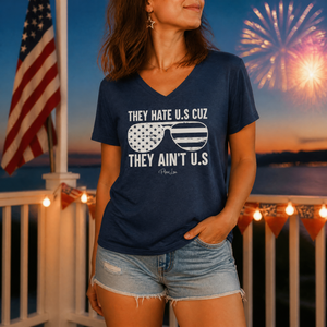 Women's Graphic V-Neck