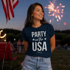 Party In The USA Classic Tee — lifestyle hero