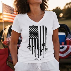Women's Graphic V-Neck