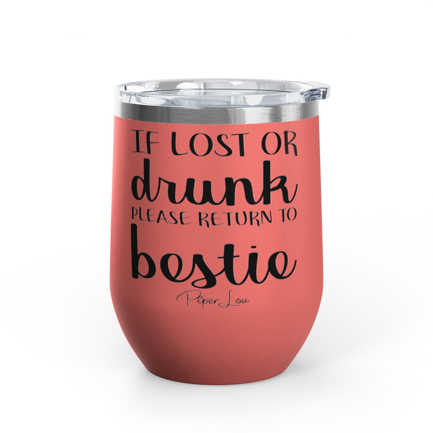 If Lost Or Drunk Return To Besite 12oz Premium Insulated Tumbler