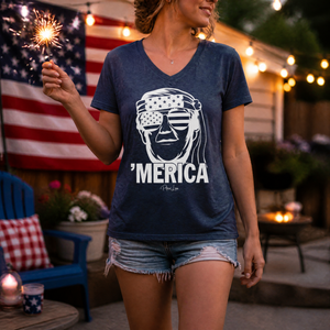 Women's Graphic V-Neck