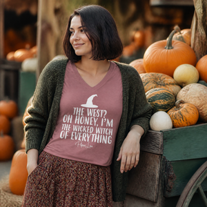 Women's Graphic V-Neck