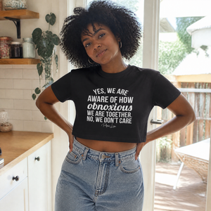 Yes We Are Aware Of How Obnoxious Cropped Boxy Tee — lifestyle hero