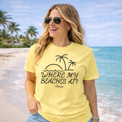 Where My Beaches At Classic Tee
