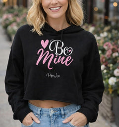Be Mine Crooped Hoodie