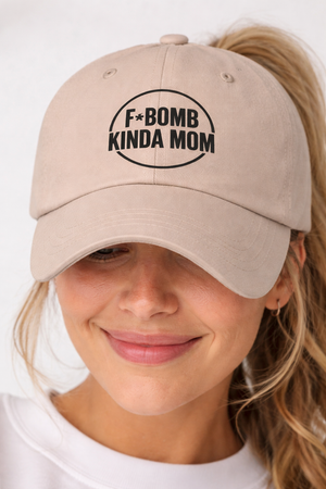 F Bomb Kinda Mom Dad Hat