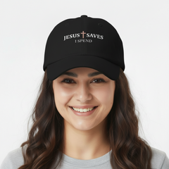 Jesus Saves I Spend Classic Dad Hat