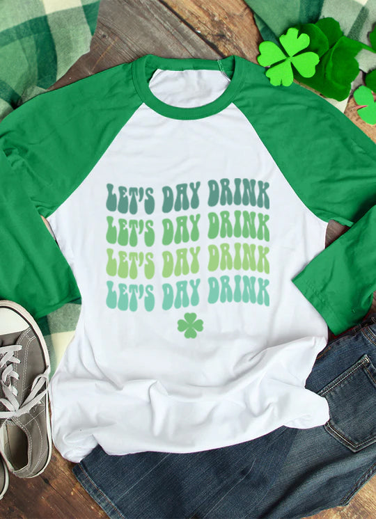 St. Patrick's Day Apparel | Let's Day Drink