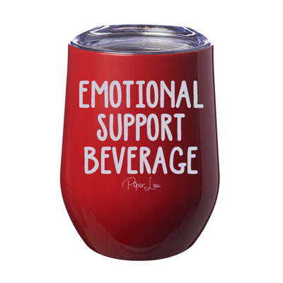 $12 Summer | Emotional Support Beverage Laser Etched Tumbler