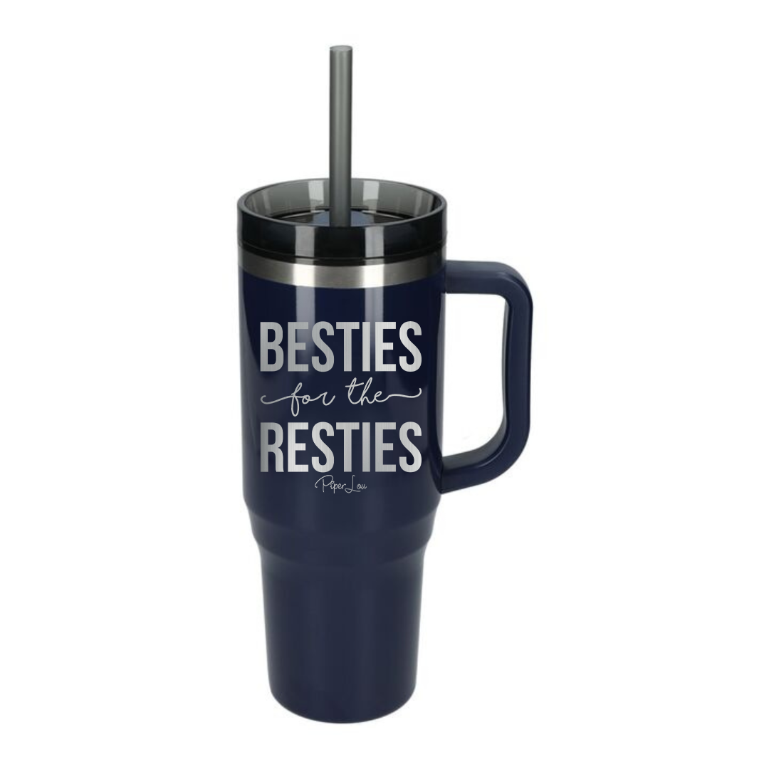 Besties For The Resties - 40oz Traveler Lite Tumbler + Straw