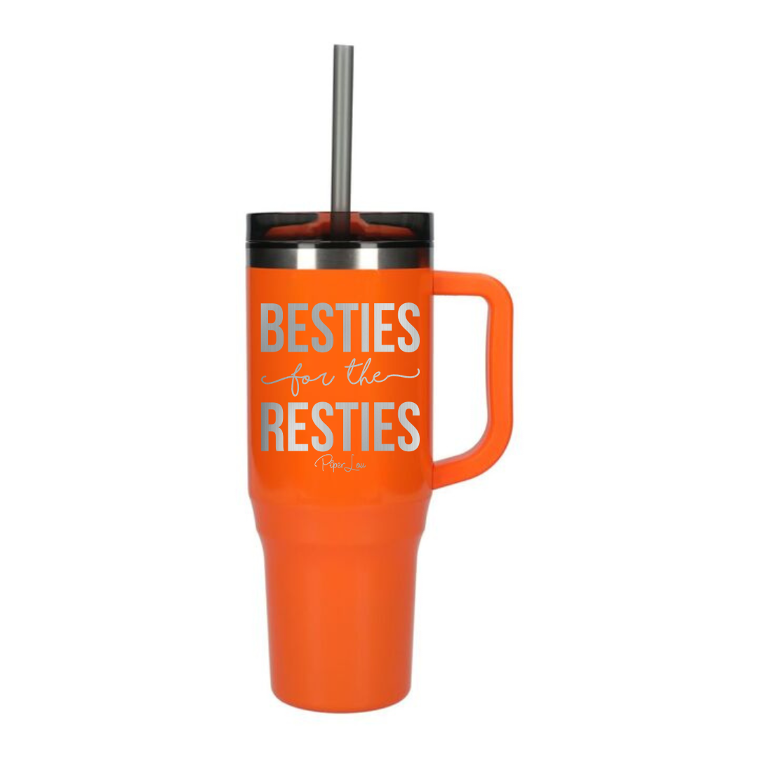 Besties For The Resties - 40oz Traveler Lite Tumbler + Straw