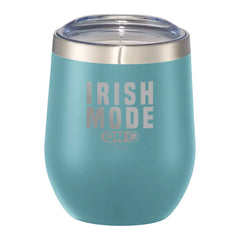 Irish Mode On 12oz Wine Tumbler