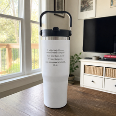 Are You There, God? It's Me, Margaret... And Menopause Is Bullsh*t — 30oz Engraved Saratoga Tumbler — lifestyle hero