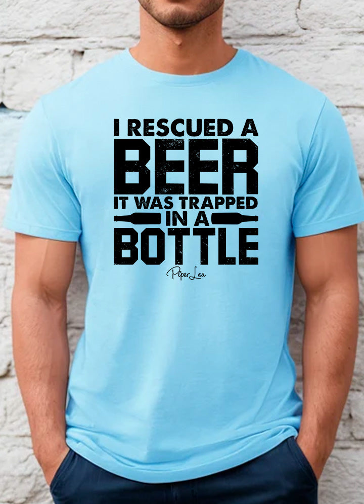 I Rescued A Beer Men's Apparel
