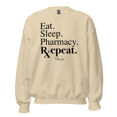 Eat Sleep Pharmacy Repeat - Crewneck Sweatshirt