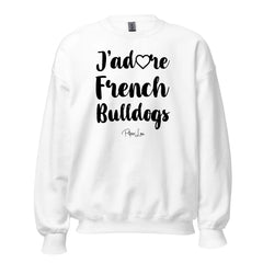 J'adore French Bulldogs - Crewneck Sweatshirt