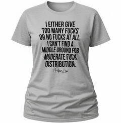 Moderate Fuck Distribution - Classic Tee