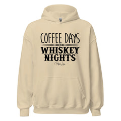 Coffee Days Whiskey Nights - Graphic Hoodie