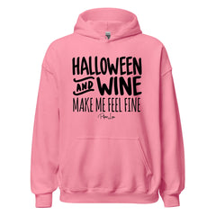 Halloween And Wine Make Me Feel Fine - Graphic Hoodie