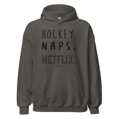 Hockey Naps Netflix - Graphic Hoodie