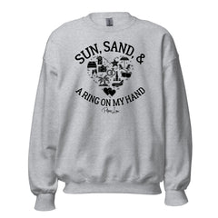 Sun Sand A Ring On My Hand - Crewneck Sweatshirt