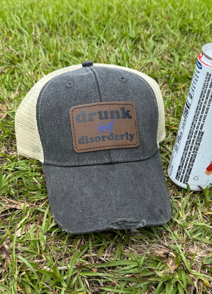 Drunk And Disorderly Color Patch Hat