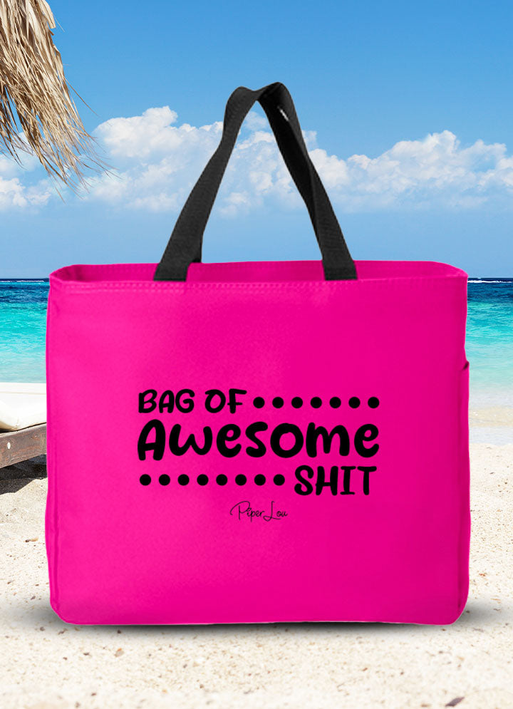 Bag of Awesome Shit Tote Bags