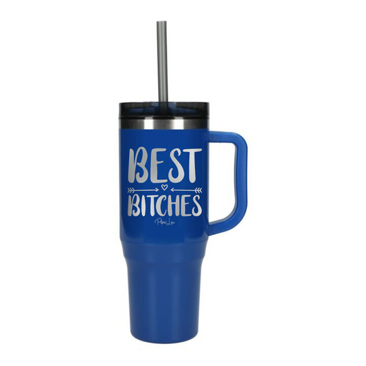 Best Bitches - 40oz Traveler Lite Tumbler + Straw