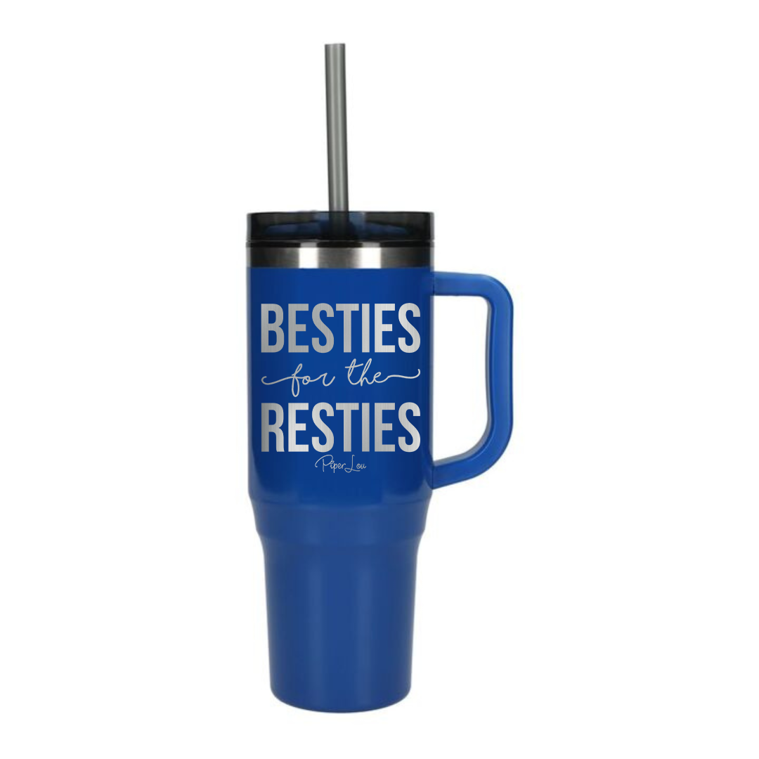 Besties For The Resties - 40oz Traveler Lite Tumbler + Straw
